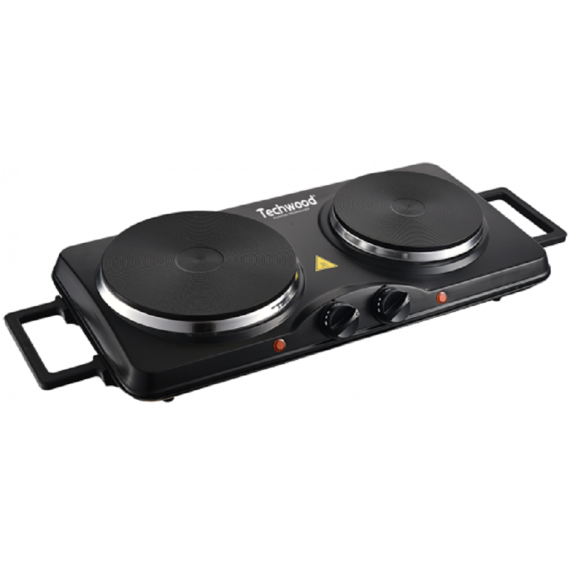 Plaque électrique TECHWOOD / 2 feux / 2500W