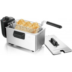 Friteuse TECHWOOD TFR-3000 / 3 L / 3000W / Inox