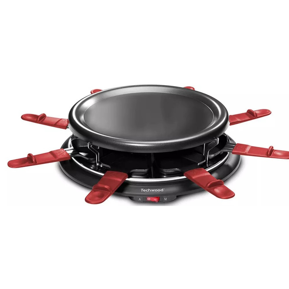 Grill à Raclette TECHWOOD / 8 Poelons / 900 W