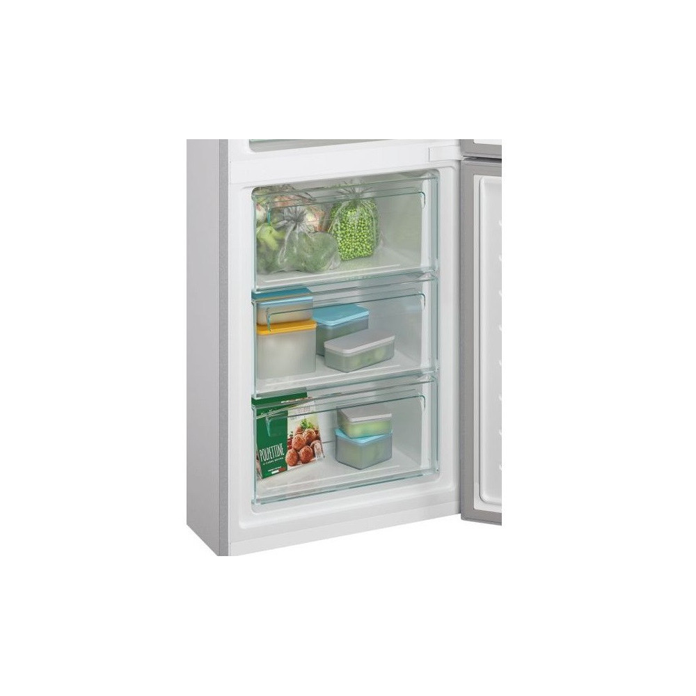 Réfrigérateur Candy No Frost Combiné 341 Litres / Silver