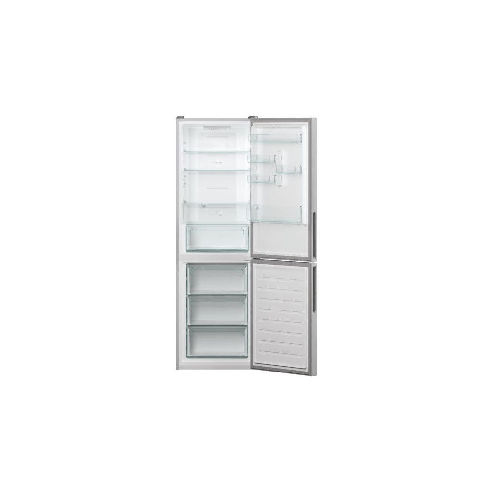 Réfrigérateur Candy No Frost Combiné 341 Litres / Silver