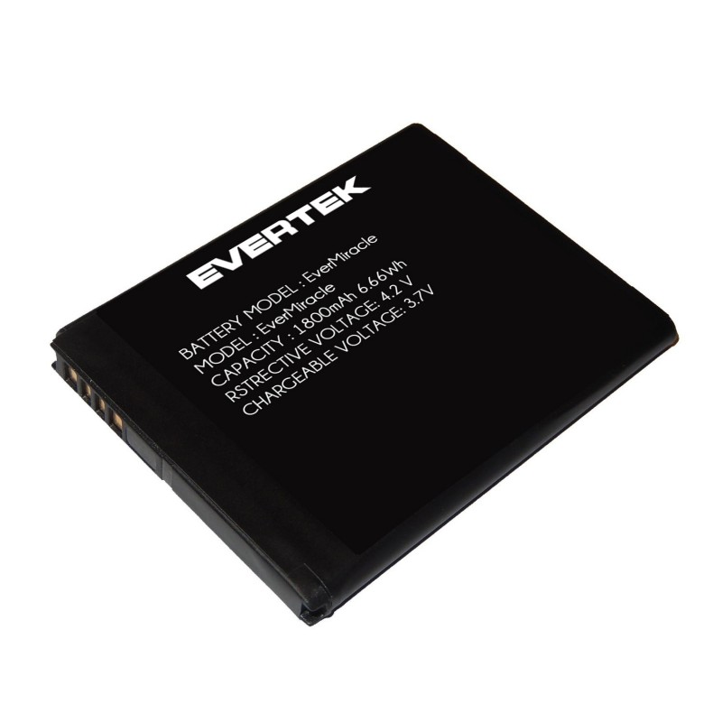 Batterie pour Téléphone Portable Evertek EverMiracle 1800mAh