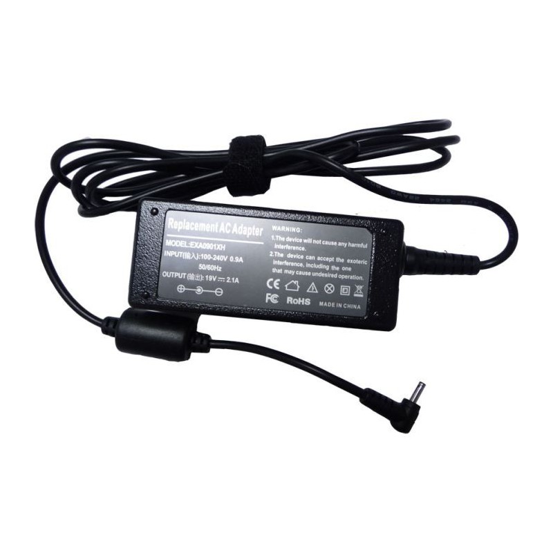 Chargeur pour Pc portable Asus 19V / 2.37A + Câble alimentation Trefle  Offert
