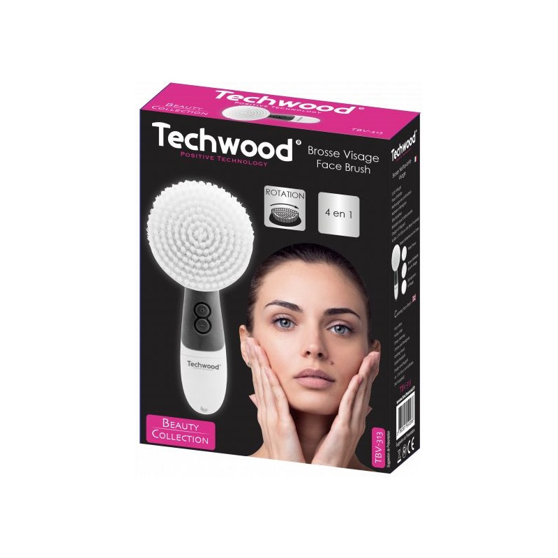 Brosse de visage et de corps Techwood