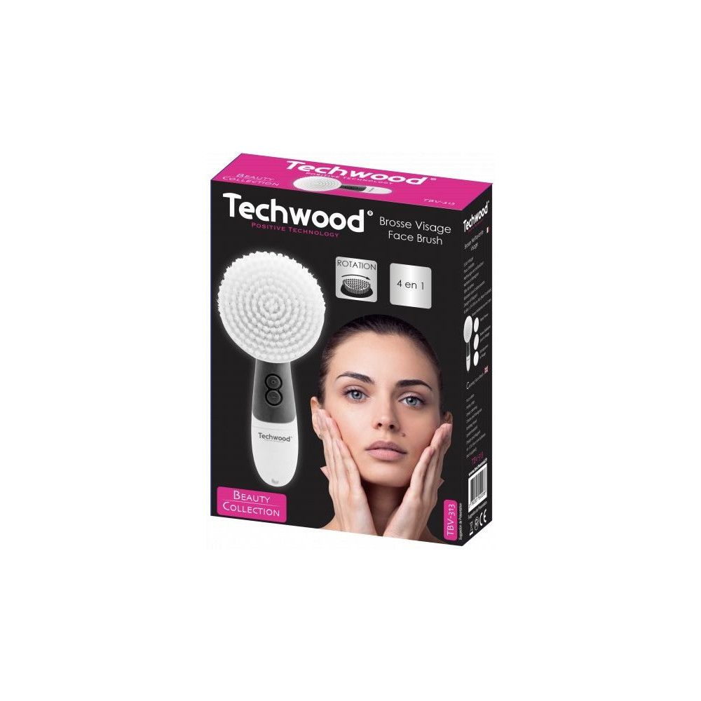 Brosse de visage et de corps Techwood