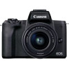 Appareil Photo hybride Canon EOS M50 Mark II / Noir + Objectif EF-M15-45