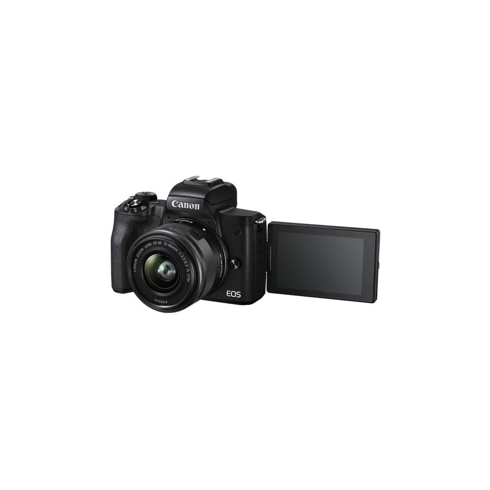 Appareil Photo hybride Canon EOS M50 Mark II / Noir + Objectif EF-M15-45