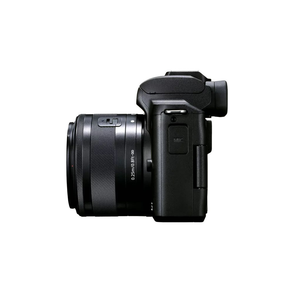 Appareil Photo hybride Canon EOS M50 Mark II / Noir + Objectif EF-M15-45