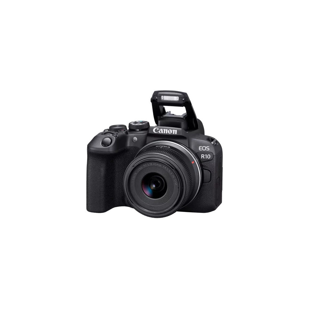 Appareil Photo hybride Canon EOS R10 + Objectif RF-S 18-45 mm