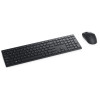Ensemble Clavier et souris sans fil Dell Pro KM5221W / QWERTY / ARABE / Noir