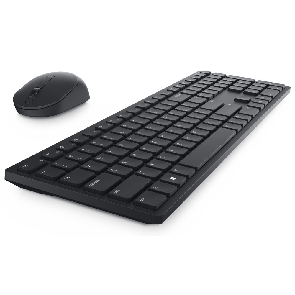 Ensemble Clavier et souris sans fil Dell Pro KM5221W / QWERTY / ARABE / Noir