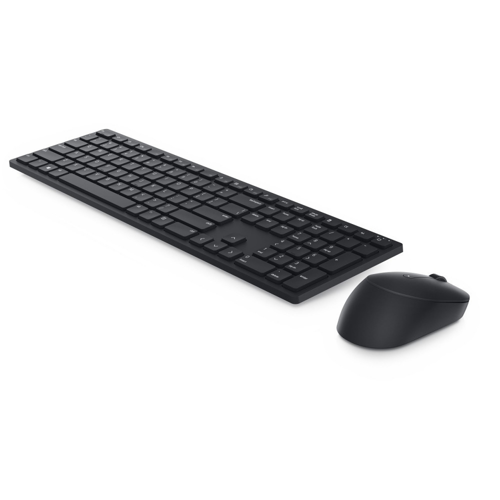Ensemble Clavier et souris sans fil Dell Pro KM5221W / QWERTY / ARABE / Noir