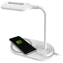 Lampe & Chargeur sans fil  Platinet PDL1930 / 10W / Blanc