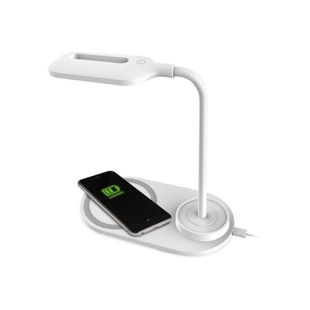 Lampe & Chargeur sans fil  Platinet PDL1930 / 10W / Blanc