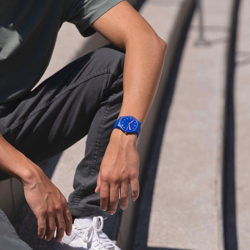 Montre Mixte Swatch Cobalt disco