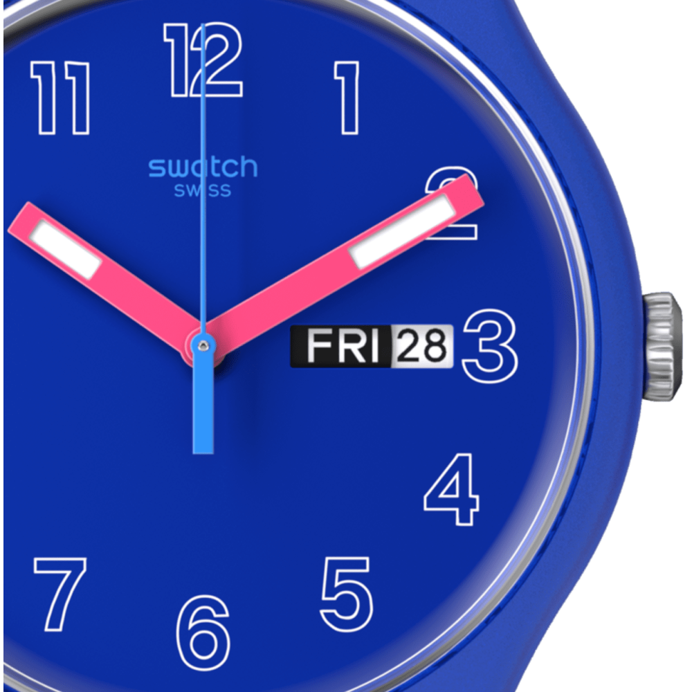 Montre Mixte Swatch Cobalt disco