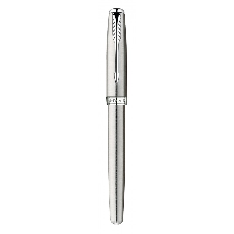 Stylo Parker Sonnet Acier Plume