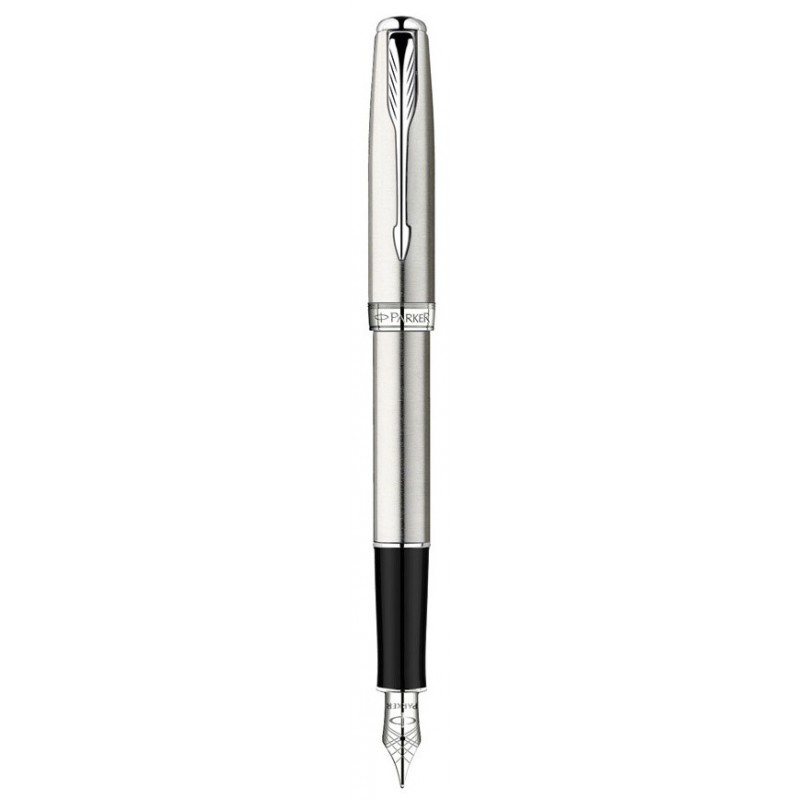 Stylo Parker Sonnet Acier Plume