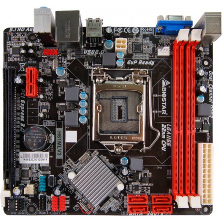 Carte mère Biostar X370GTN AMD X370 Socket AM4 2xDDR4 32GB Mini-ITX