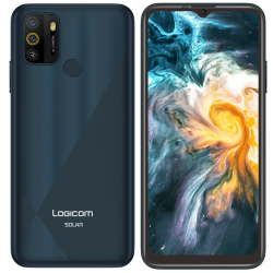 Smartphone Logicom SOLAR / 4G / 4 Go / 64 Go / Bleu