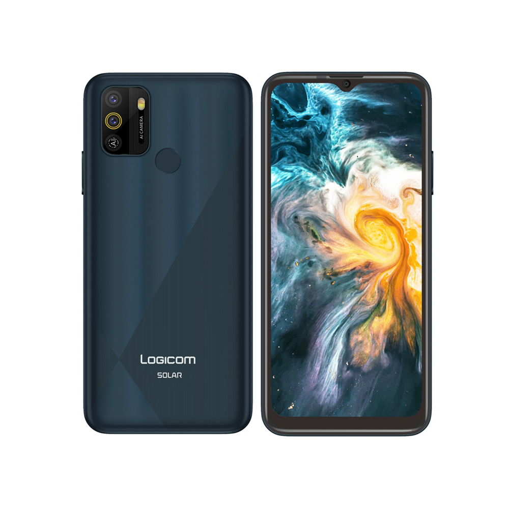 Smartphone Logicom SOLAR / 4G / 4 Go / 64 Go / Bleu