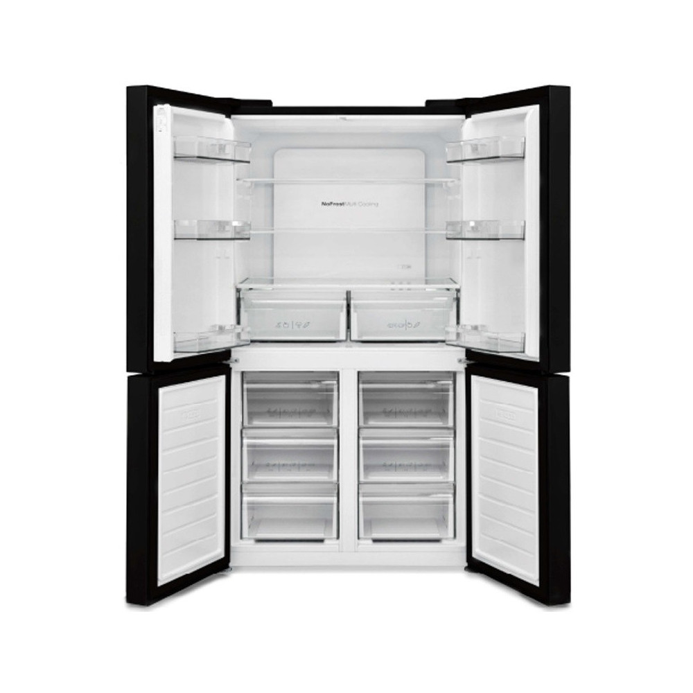Réfrigérateur TELEFUNKEN No Forst 4 Portes Side by side 459 Litres / Noir