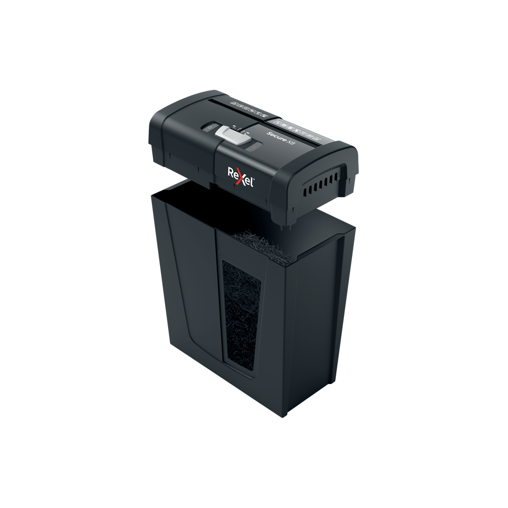 Destructeur de Documents REXEL X8 / Noir