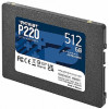 Disque Dur Interne SSD Patriot P220 2.5" SATA III / 512 Go