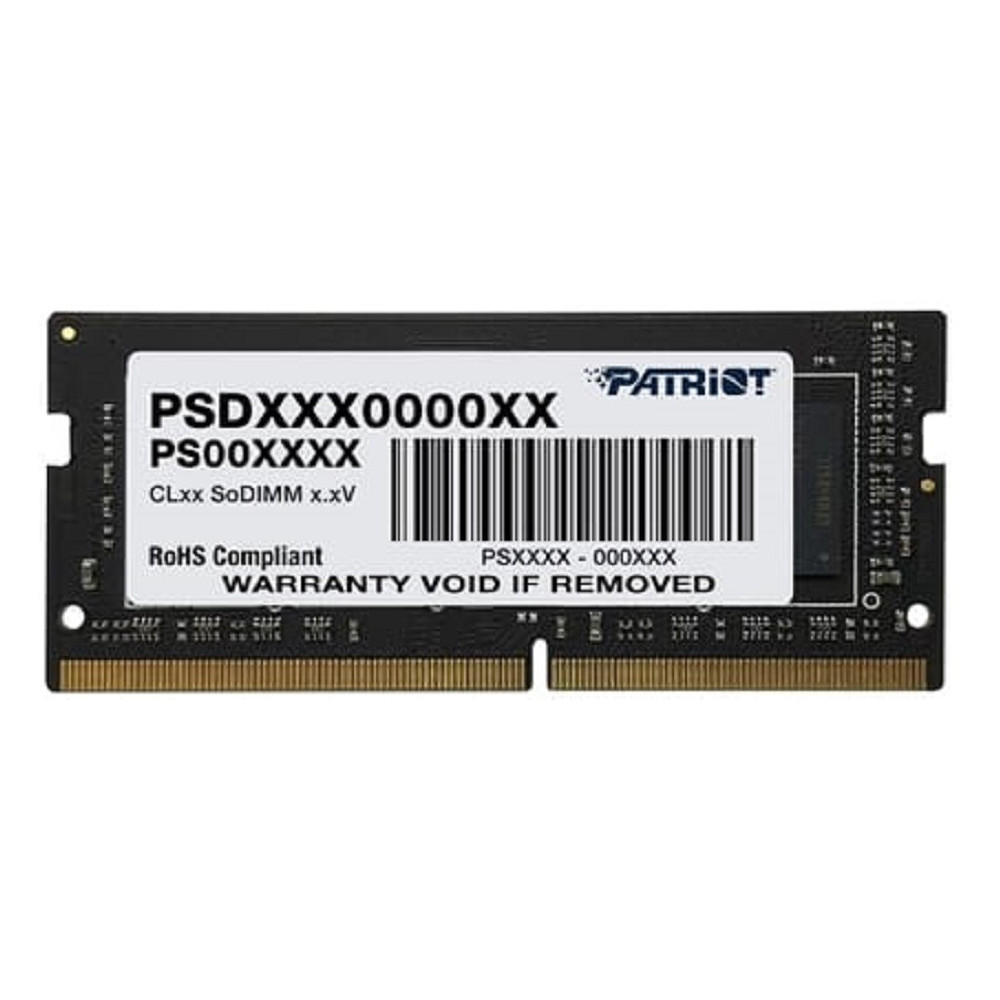 Barette Mémoire Patriot Signature SO-DIMM DDR4 CL22 / 8 Go / 3200MHz