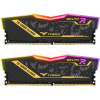 Barettes Mémoire TeamGroup T-FORCE DELTA TUF Gaming RGB UD-D4 16GO / 2x 8Go / 3200 Mhz