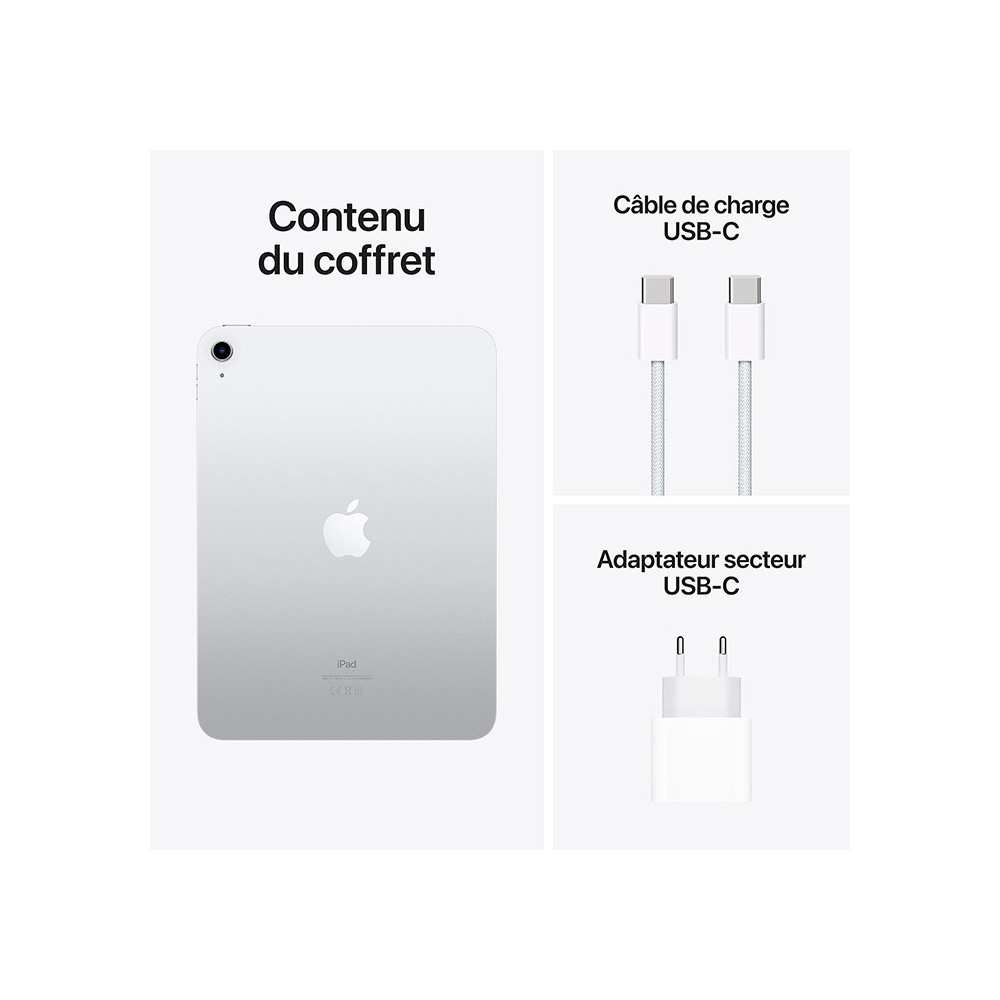 Ipad Apple  2022 WIFI / 64 GO / SILVER
