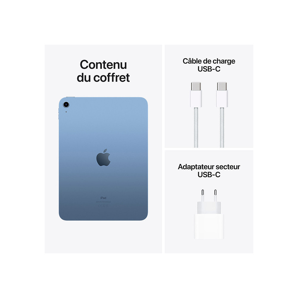 IPAD APPLE  2022 WIFI 64 GO/ BLUE