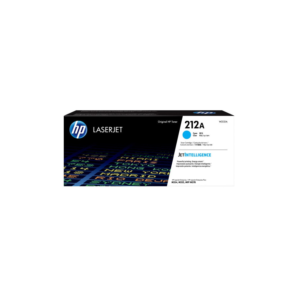 Toner Original HP 212A LaserJet Authentique / Cyan