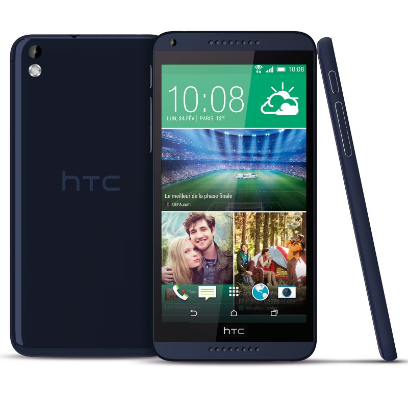 Téléphone Portable HTC Desire 816 / Double SIM / Bleu