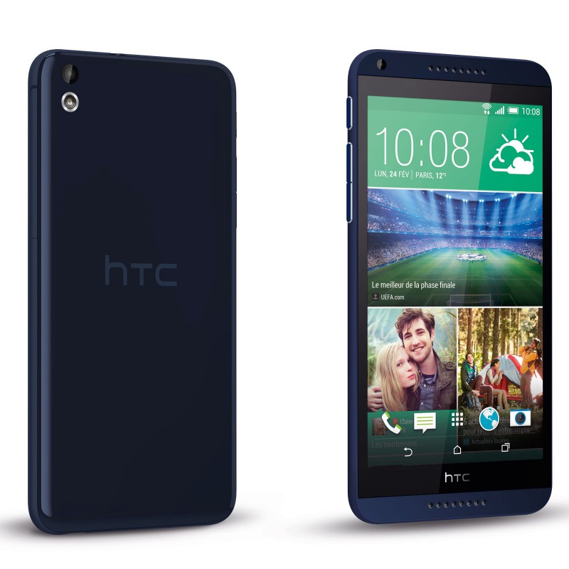 Téléphone Portable HTC Desire 816 / Double SIM / Bleu