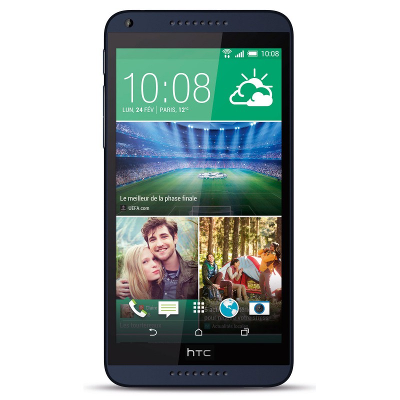 Téléphone Portable HTC Desire 816 / Double SIM / Bleu
