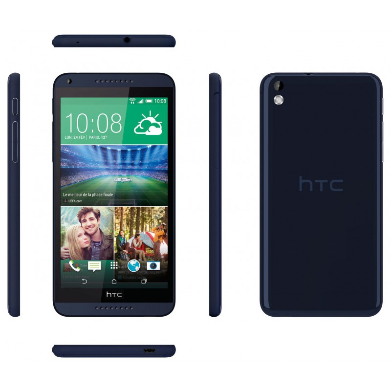Téléphone Portable HTC Desire 816 / Double SIM / Bleu