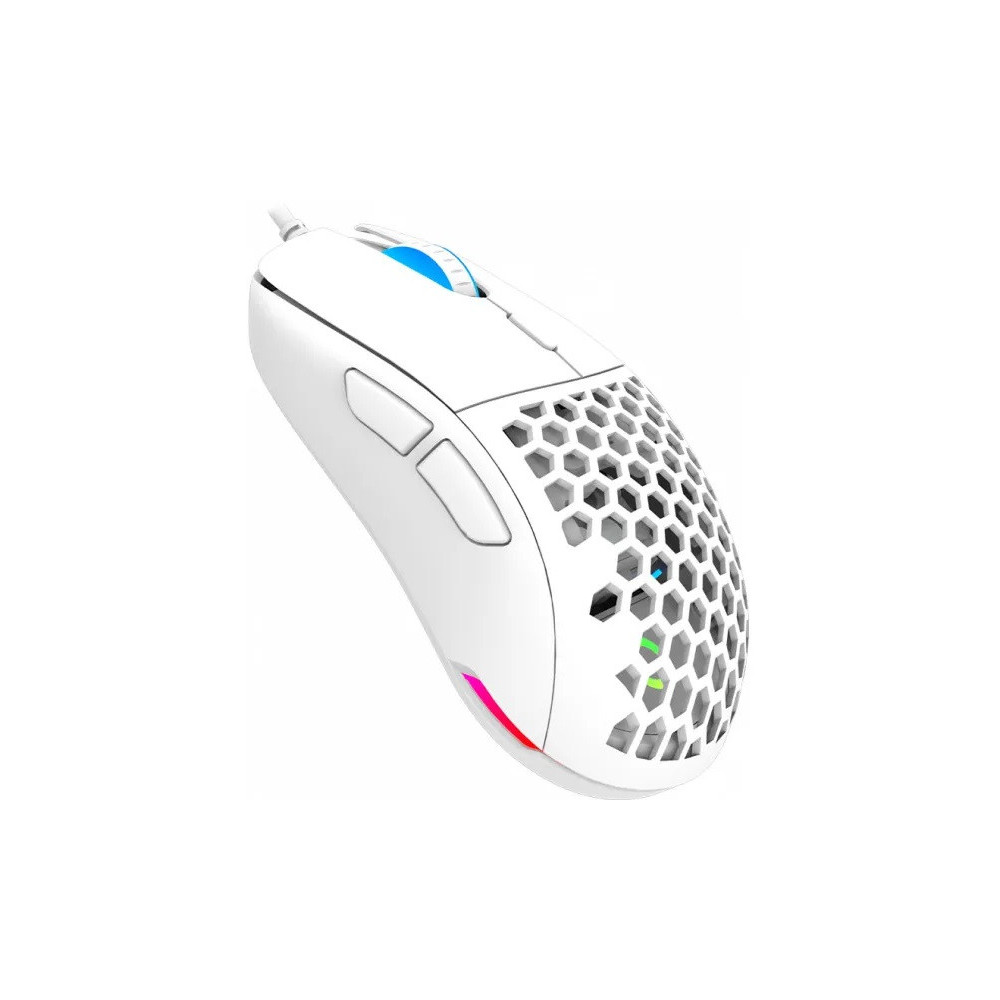 Souris Gamer AQIRYS TGA Filaire /  RGB / Blanc