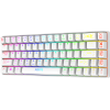 Clavier Gamer Mécanique AQIRYS MIRA / 100% Anti-ghosting /  RGB  / Blanc
