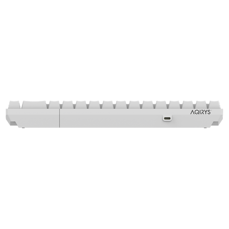 Clavier Gamer Mécanique AQIRYS MIRA 100% Anti-ghosting RGB - Blanc