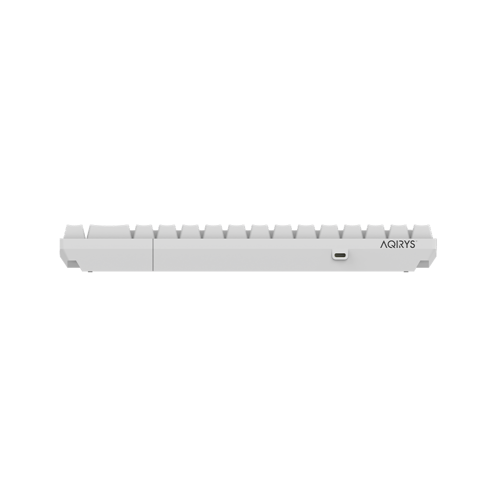 Clavier Gamer Mécanique AQIRYS MIRA / 100% Anti-ghosting /  RGB  / Blanc