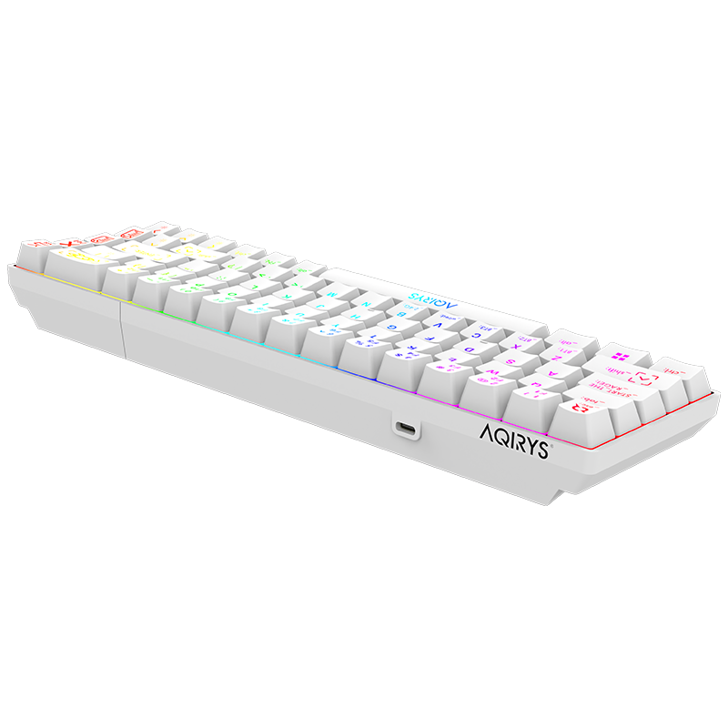 CLAVIER FILAIRE GAMER MÉCANIQUE AQIRYS ADARA 100% ANTI-GHOSTING