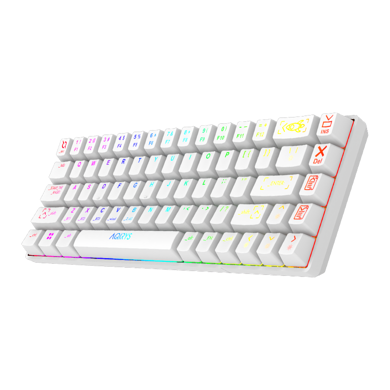 Clavier Gamer Mécanique AQIRYS ALUDRA TKL 100% Anti-ghosting RGB – Blanc –  Best Buy Tunisie