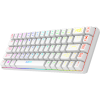 Clavier Gamer Mécanique AQIRYS MIRA / 100% Anti-ghosting /  RGB  / Blanc