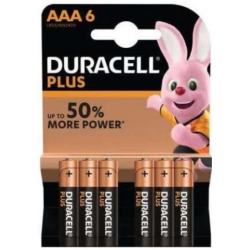 6x Piles DURACELL Plus...