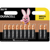 10x Piles DURACELL Plus Power AA