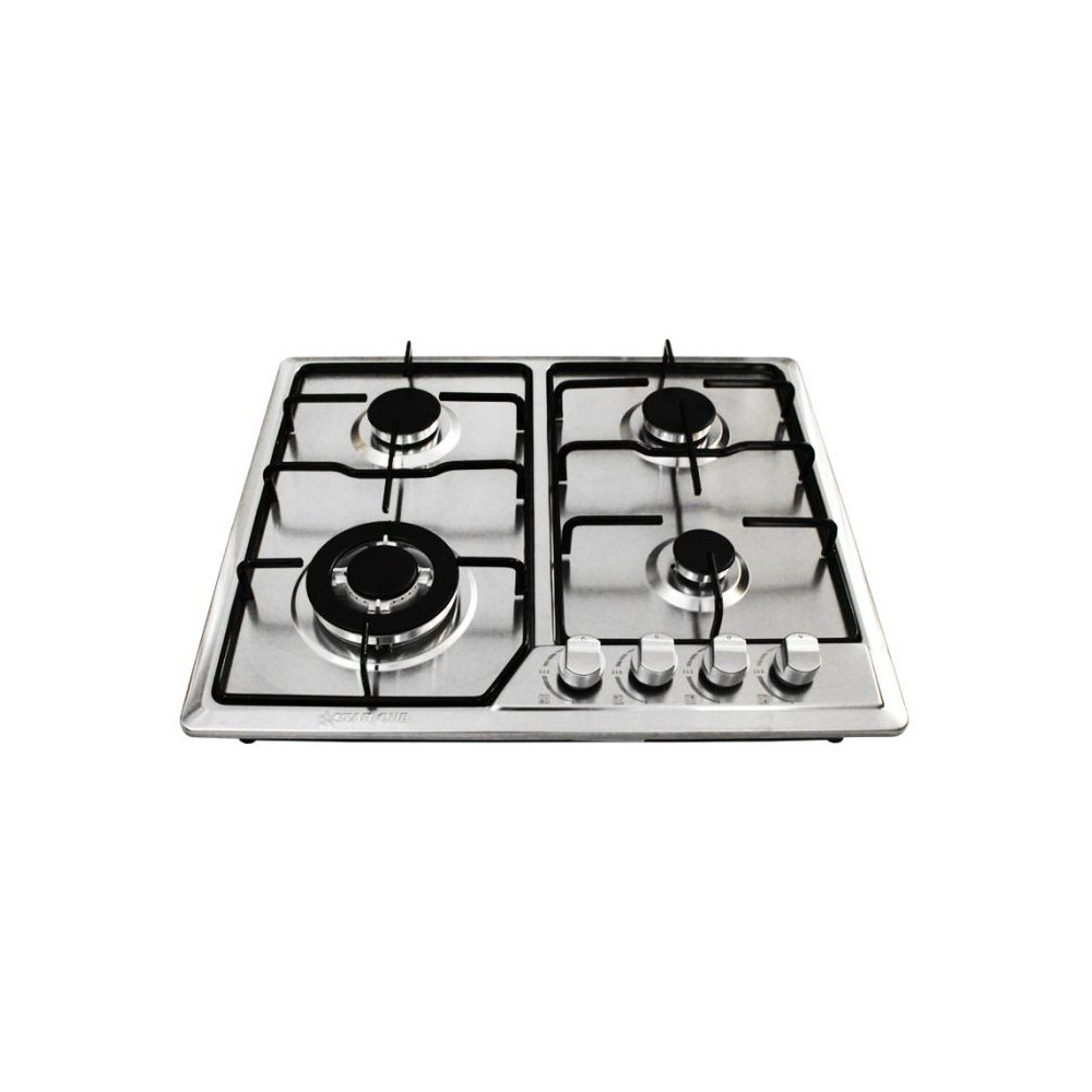 Plaque de cuisson STAR ONE ST-4FT600 / 4 FEUX / 60CM / INOX