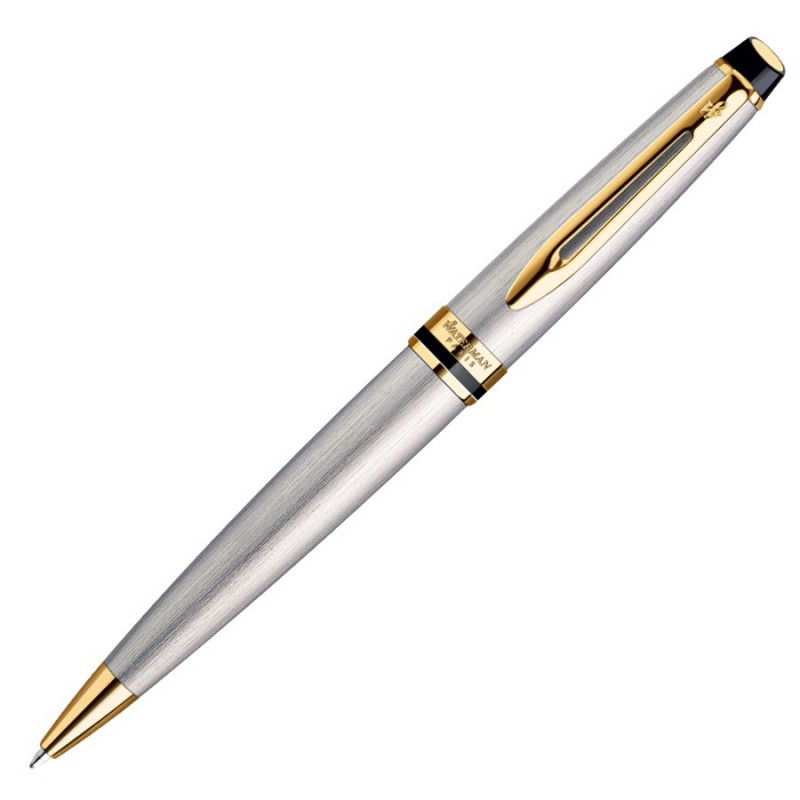 ANCIEN STYLO BILLE WATERMAN CF ACIER MOIRE COMME NEUF ( peu servi ) EUR 69,90 - FR