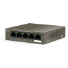 SWITCH DE BUREAU Tenda TEF1105P-4-63W  - 5 ports 10/100 Mbps avec PoE 4 ports