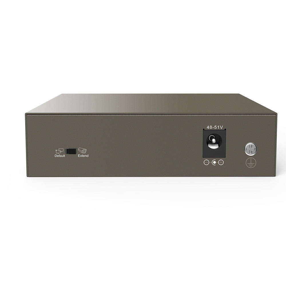 SWITCH DE BUREAU Tenda TEF1105P-4-63W  - 5 ports 10/100 Mbps avec PoE 4 ports